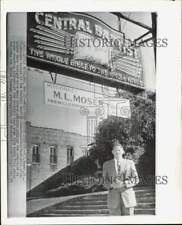1957 Press Photo Central Baptist Church pastor M.L. Moser Jr. in Little Rock picture