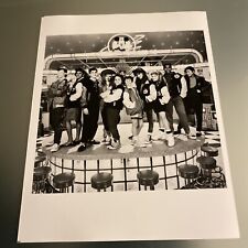 1989-90 Orig Photo Mickey Mouse Club Press Photo 8x10 Disney With Back picture