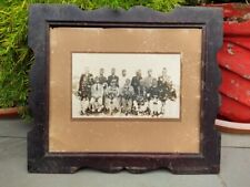 Vintage Newly Married Couple Family Picture Photograph Print Framed Wall Decor picture