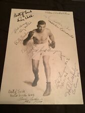Jack Dempsey Signed ALPEDA NY. Photo ~ Manhattan Beach ~ #29 Signatures  picture