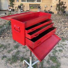 Vintage Rare Snap-On 3Drawer Tool Box 24”L x 9”W x 11” H,Weights 36 Lbs picture