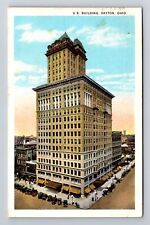 Dayton OH-Ohio, US Building, Aerial, Vintage c1924 Postcard picture