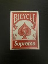 Supreme Bicycle Mini Playing Cards FW21 Sealed New Box Logo  picture