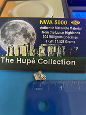 Metiorite NWA 5000 Authentic Material from the Lunar highlands 504 Milligram picture