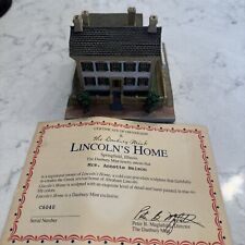 Danbury Mint Homes Of The President's Lincoln Home Springfield Illinois W/ COA picture