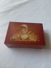 Anri Music Box Made in Italy It's a Small World Wooden Box Trinket Box Very Nice picture