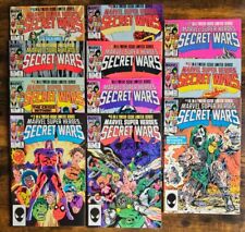Marvel Super Heroes Secret Wars Lot Of 11 #2-#12 Including #8, High Quality  picture