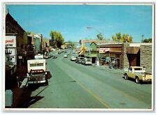 1982 Main Street Of Buffalo Cars Stores View Wyoming WY, Rapid City SD Postcard picture