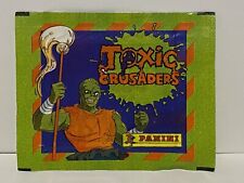 1991 Troma Toxic Crusaders Sticker Cards Sealed Pack Panini 6 stickers picture