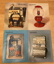 The Coin Slot Winter 1986-87, Spring 1987, Summer 1987, Fall 1987. 4 Catalogs picture