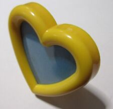 Vintage 80's ~ Freelance Plastics ~ Mini Heart Shaped Picture Frame ~ 1980s picture