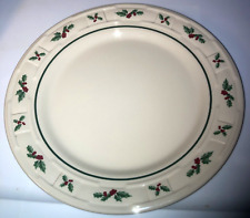 Longaberger WT Luncheon Plate-Traditional Holly Pattern-NIB picture