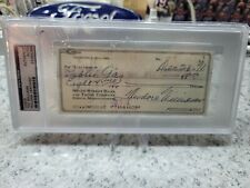 Ted Williams HOF Red Sox Signed 1976 Bank Check PSA/DNA AUTO Theodore Red Sox picture