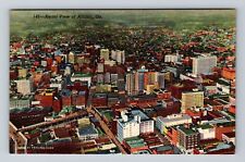 Atlanta GA-Georgia, Aerial Of Town Area, Antique, Vintage Postcard picture