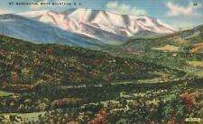 Vintage Postcard Mount Washington White Mountains Greenfield New Hampshire N.H. picture