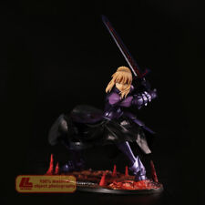 Anime Fate Stay Night Saber Black PVC Action Figure Statue Toy Gift Desk Decor picture