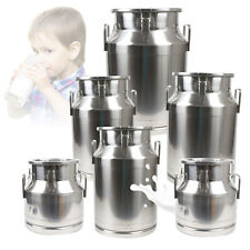 Stainless Steel Milk Can Heavy Duty Milk Jug Milk Bucket Wine Pail 30L/50L/60L picture