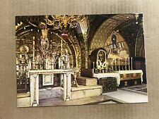 Postcard Jerusalem Israel Church of the Sepulchre Calvary Vintage PC picture