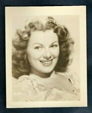 OUTSTANDING AMERICAN ACTRESS BARBARA HALE 1940s ALLURING VINTAGE Photo Y 214 picture
