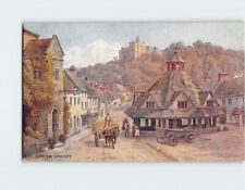 Postcard Dunster Village and Civil Parish in Somerset England picture