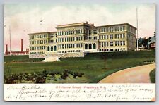 Postcard RI Providence State Normal School Posted 1906 UDB Vintage PC picture