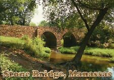 Stone Bridge Manassas National Battlefield Park Virginia VA Civil War - Postcard picture