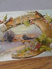 Antique/vintage Christmas Postcard Dated 1912 picture
