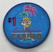 Las Vegas Casino - $1 Chip - Greenville MS Mississippi H&C 1994-1998 picture