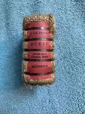 Antique Miniature Cotton Bale Souvenir Dixie Vintage picture