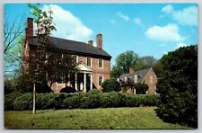 Postcard Kenmore Home Fredericksburg Virginia Va Fielding Lewis Chrome Vintage picture