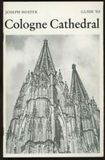 VINTAGE GUIDE TO COLOGNE CATHEDRAL JOSEPH HOSTER TRAVEL GUIDE 16-38 picture