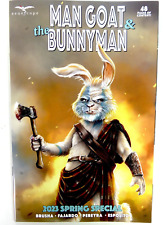 THE MAN GOAT & BUNNYMAN (2023) Krone Variant #1 NM (9.4) Ships FREE picture