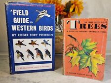 1941 Field Guide To Western Birds Peterson/A Guide To Familiar American Trees  picture