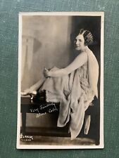 1929 CHICAGO IL FLAPPER WOMAN RPPC CHICAGO BLOOM PHOTO  WOMAN NICE HAIR CLOTHES picture