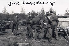 Gerd Schwetling Signed Autograph 4x6 Photo WWII Fallshirmjager 6 German Soldier picture