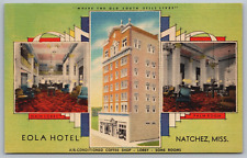 Postcard A Strictly Modern Eola Hotel, Natchez Mississippi Unposted picture