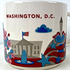 NEW STARBUCKS WASHINGTON DC YOU ARE HERE COFFEE MUG Cup 2017 14 oz Tea Gift picture