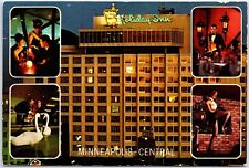 VINTAGE CONTINENTAL SIZE POSTCARD HOLIDAY INN MINEAPOLIS CENTRAL 1960s picture