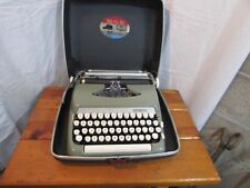 Tyoewriter Smith Corona Sterling Green Manual Vintage Great Condition Works picture