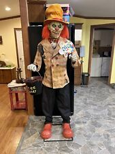 Spirit Halloween 6.3’ Uncle Charlie Animatronic Clown Circus Carnival Prop 2020 picture