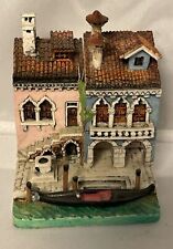 Giovanni Moro Venezia Italia Signed Hand Painted Resin Miniature Venice Italy picture