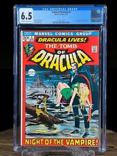 TOMB OF DRACULA #1 CGC 6.5 April 1972 KEY ISSUE 1st Appearance Neal Adams Cover picture