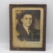 Sepia Photograph Dignified Important Man In Suit Framed picture