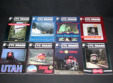 Vtg 1990 CTC Board Magazines Train Railroad Illustrated Lot Partial Year 8Pc. picture