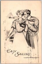 Romantic Vintage Postcard: 