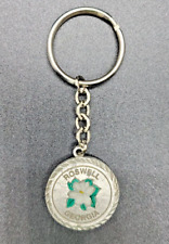Roswell Georgia Keyring Keychain Metal Pewter picture