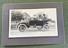 1913 Ford Model T Real Photo Touring Auto Car Cabinet Card Mounted picture