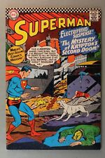 Superman #189 *66* Electrifying Suspense~The Mystery of Krypton's Second Doom picture