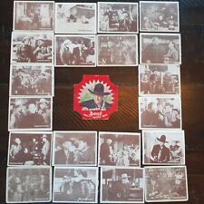 Hopalong Cassidy - Lot Of 21 cards and a Original 1950's Bond Bread Label picture