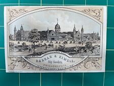 Centennial Exposition trade card - Agricultural Hall - ad for ship chandlers picture